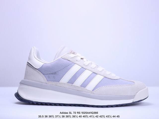 公司级阿迪达斯Adidas SL 72 RS 三叶草复古休闲跑步鞋休闲运动鞋 货号:IH7933 Size:36～45半 XM1025Q366