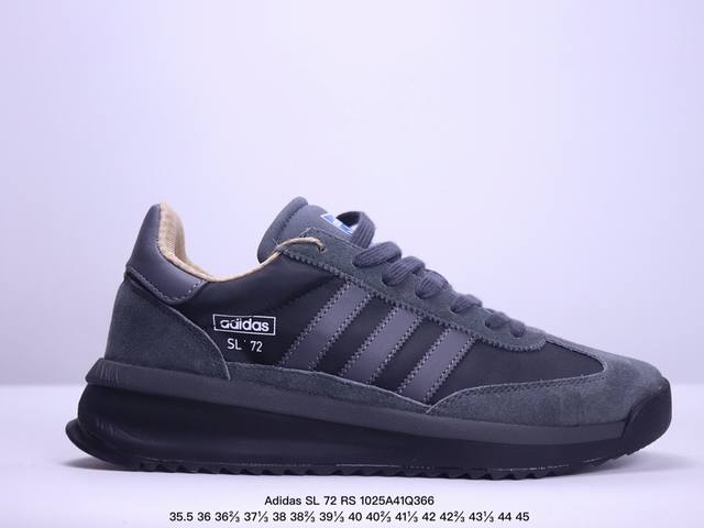 公司级阿迪达斯Adidas SL 72 RS 三叶草复古休闲跑步鞋休闲运动鞋 货号:IH7933 Size:36～45半 XM1025Q366