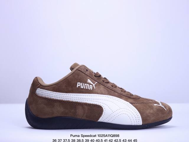 公司级Puma Speedcat Shield OG彪马 防滑耐磨生活休闲 运动鞋 官方货号:398847 01 尺码:35.5 36 37 37.5 38 3