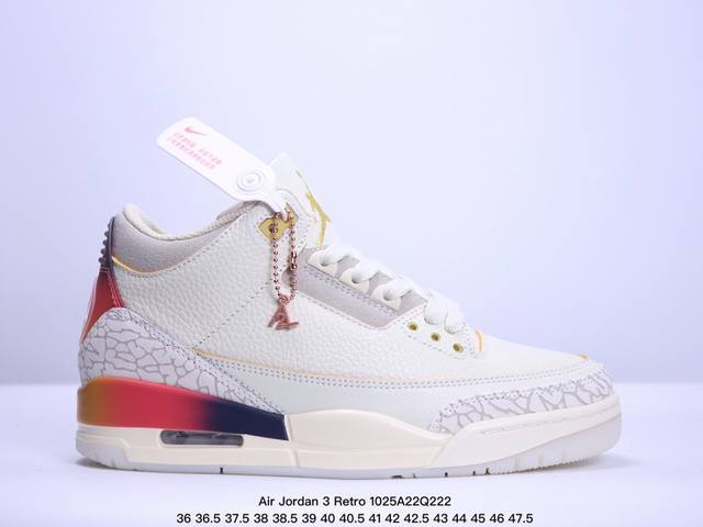 公司级NK Air Jordan 3 Retro 原装配色 性价比AJ3 同价区间无对手 #原装头层材料 用料绝不含糊 #正确荔枝纹路 客供原厂磨具 清洁度 电