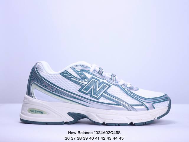 New Balance 新百伦 升级原楦原纸版数据开发版型，采用环保纤维牛剖革拼接透气网眼衬垫织物鞋面材质，T-Beam大底提供足步弓支撑，保持步态稳定，后跟搭