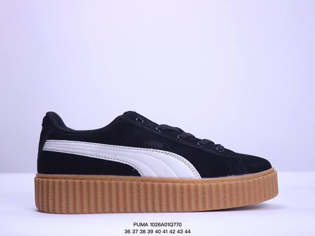 真标FENTY x PUMA Creeper Phatty Creeper Phatty 彪马 耐磨轻便 低帮板鞋 货号:396403 02 XM1026Q77