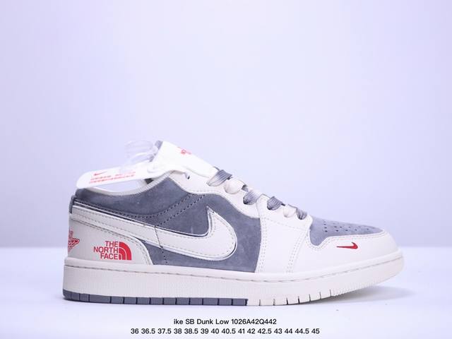 海外爆款限量发售！公司级 Nike SB Dunk Low“UN联名 幻影军绿黑勾” 周年高端定制 低帮休闲板鞋 定制鞋盒 大厂纯原品质出货 超高清洁度 皮料切