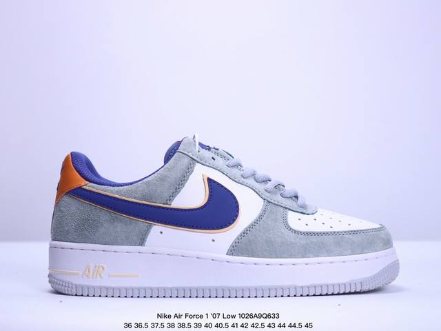 长期补货 Nike Air Force 1 '07 Low 空军一号低帮运动板鞋 白粉 原装级别 原楦头原纸板 打造纯正空军版型#专注外贸渠道 全掌内置蜂窝气垫