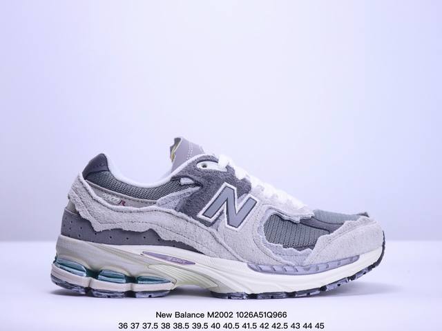 公司级新百伦New Balance M2002系列美产血统经典复古男女休闲鞋情侣百搭老爹鞋跑步鞋运动男鞋女鞋 货号：M2002RHO 尺码：36 37 37.5