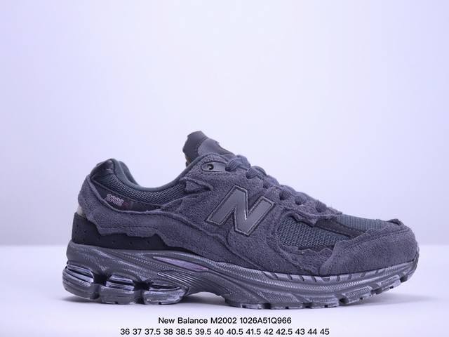 公司级新百伦New Balance M2002系列美产血统经典复古男女休闲鞋情侣百搭老爹鞋跑步鞋运动男鞋女鞋 货号：M2002RHO 尺码：36 37 37.5