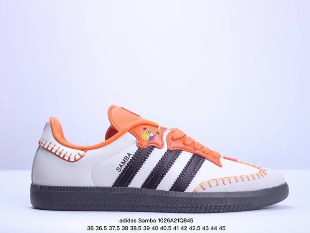 adidas originals Samba OG DIa DE LOS Muertos pack 2024 联名复古桑巴板鞋 纯原大厂出品 这款桑巴鞋展示了高