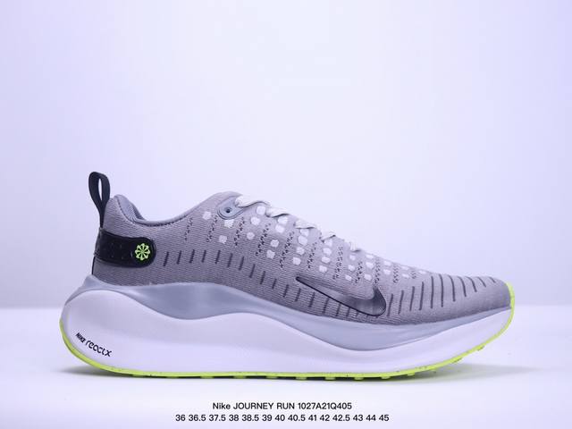 公司级Nike耐克 JOURNEY RUN 夏季新品男子款公路透气缓震跑步鞋 货号:FN0228-101 尺码:35.5 36 36.5 37.5 38 38.