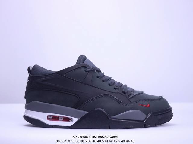 Nike Air Jordan 4 RM 防滑 低帮 复古篮球鞋 橡胶耐磨防滑大底 原档案原楦数据开发 原盒配件 原厂中底钢印 正确版本 货号:FQ7940-2