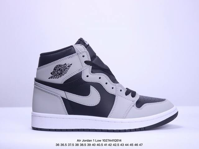 Air Jordan 1 High OG ”Lost & Found“ 高帮AJ1 乔丹1代 aj1 乔1 高邦 做旧氧化 乔丹篮球鞋系列 鞋款采用白色皮质面料