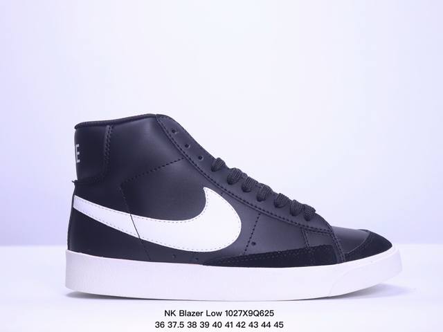 真标NIke Blazer Mid‘77 SUEDE 经典百搭高帮开拓者休闲运动板鞋 货号:DD1847-101 尺码:36-45 XM1027Q625