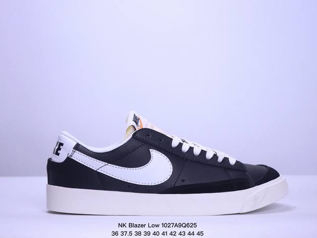 真标NK Blazer Low‘77 Jumbo 经典百搭低帮开拓者休闲运动板鞋 货号:DA6364-101 尺码:36-45 XM1027Q625