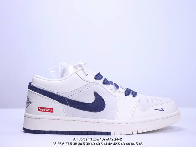 海外爆款限量发售！公司级 Travis Scott x Fragment Design x Jordan Air Jordan 1 Low OG SP “斯图西