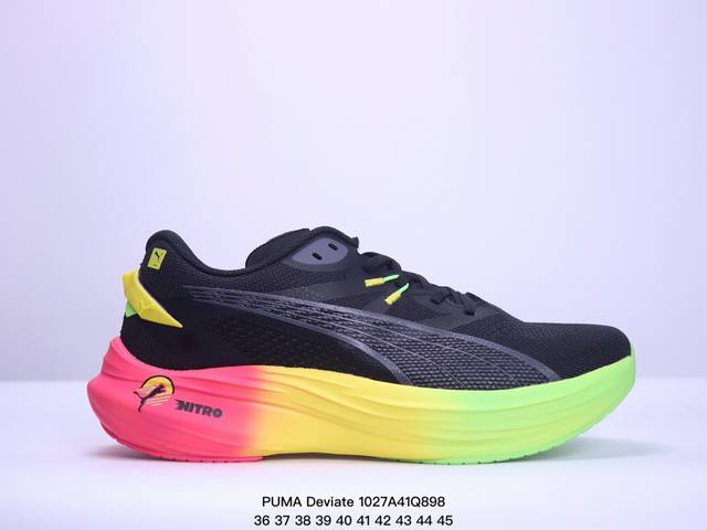 公司级彪马PUMA Deviate NTRO 3 舒适防滑耐磨 低帮 休闲跑步鞋 货号:309707 10 尺码:36-45 XM1027Q898