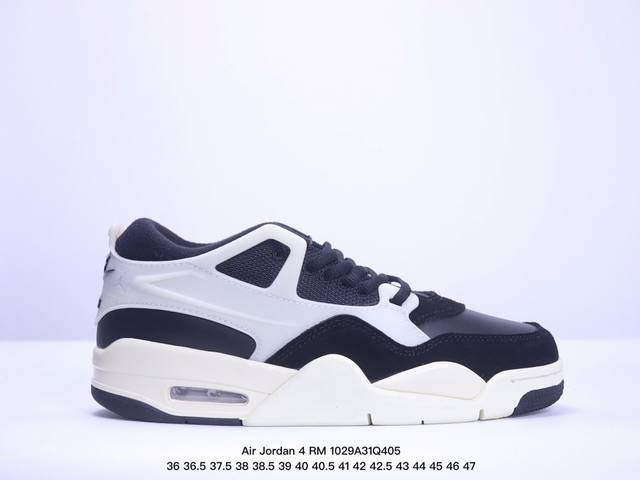 真标Nike Air Jordan 4 RM 防滑 低帮 复古篮球鞋 货号:FQ7939-004 尺码:36 36.5 37.5 38 38.5 39 40 4