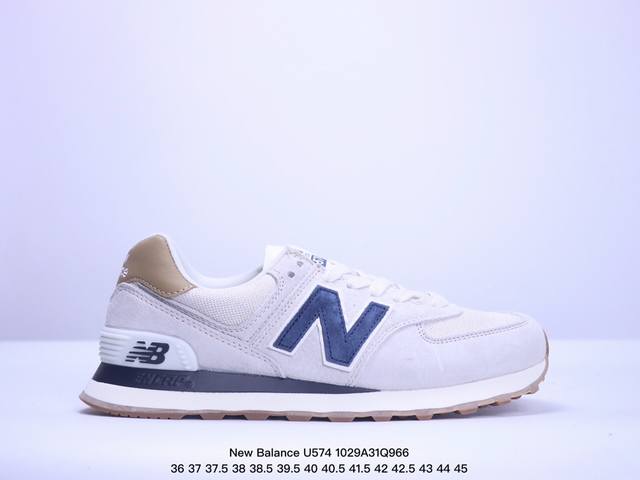 公司级升级原楦开发纸版版型#全新574升级版来啦！NB新百伦New Balance U574升级版系列低帮复古休闲运动慢跑鞋 货号:ML574EVG 尺码:36