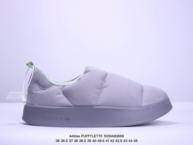 真标Adidas PUFFYLETTE 阿迪达斯三叶草 毛毛虫 复古运动鞋 货号:GY4559 尺码:36 36.5 37 38 38.5 39 40 49.5