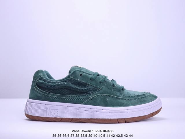 Vans Rowan 2 二代滑板鞋 “专业职业滑板运动鞋，第二代终于出货”小众鞋型，专业滑手看过来！内置减震气垫，防滑华夫格大底！ 货号：VN0A2Z3IBA