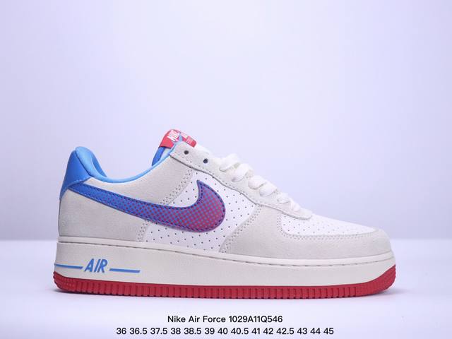 真标耐克Nike Air Force 1 Low 空军一号 低帮百搭休闲运动板鞋。柔软、弹性十足的缓震性能和出色的中底设计，横跨复古与现代的外型结合，造就出风靡