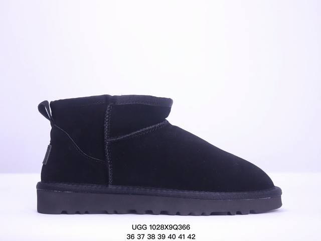 UGG Classic Ultra Mini 冬季加毛保暖雪地靴 皮毛一体短靴 XM1028Q366