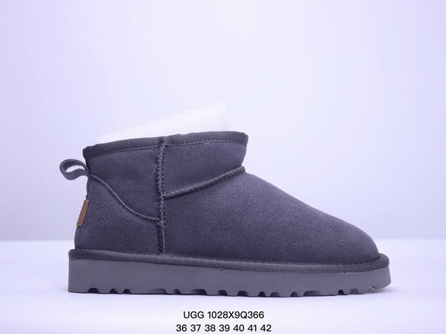 UGG Classic Ultra Mini 冬季加毛保暖雪地靴 皮毛一体短靴 XM1028Q366