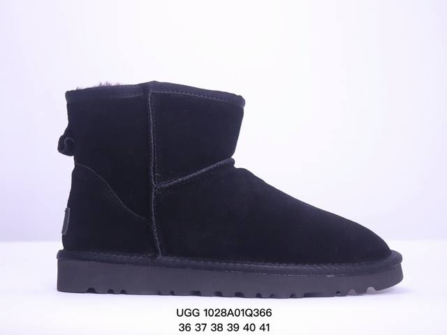 UGG Classic Ultra Mini 冬季加毛保暖雪地靴 皮毛一体短靴 XM1028Q366