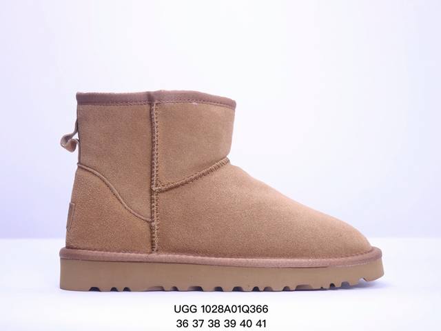 UGG Classic Ultra Mini 冬季加毛保暖雪地靴 皮毛一体短靴 XM1028Q366