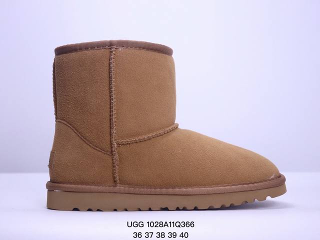 UGG 1116109 Classic Ultra Mini 冬季加毛保暖雪地靴 皮毛一体短靴 XM1028Q366