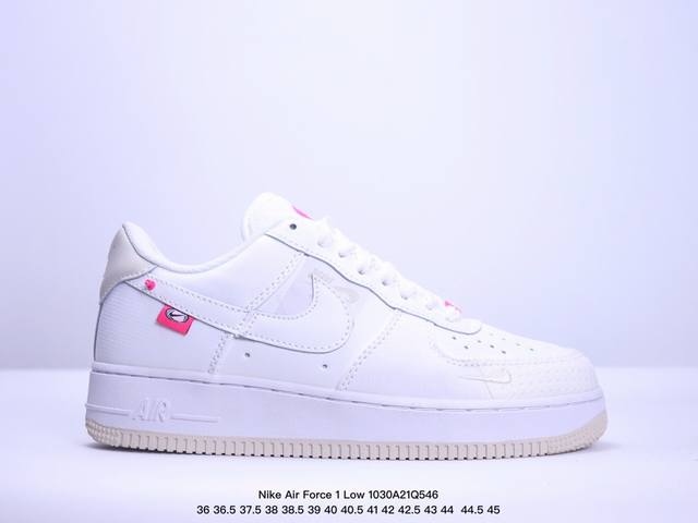 真标耐克Nike Air Force 1 Low 空军一号 低帮百搭休闲运动板鞋。柔软、弹性十足的缓震性能和出色的中底设计，横跨复古与现代的外型结合，造就出风靡