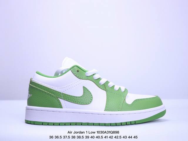 耐克 乔丹Air Jordan 1 Low AJ1 乔1 乔丹1代aj1 低帮复古文化休闲运动篮球鞋，从1985 年面世的元年款汲取设计灵感，采用简洁大方的经典