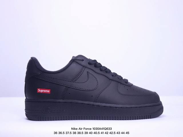 耐克Nike Air Force 1 Low 空军一号低帮百搭休闲运动板鞋。柔软、弹性十足的缓震性能和出色的中底设计，横跨复古与现代的外型结合，造就出风靡全球三