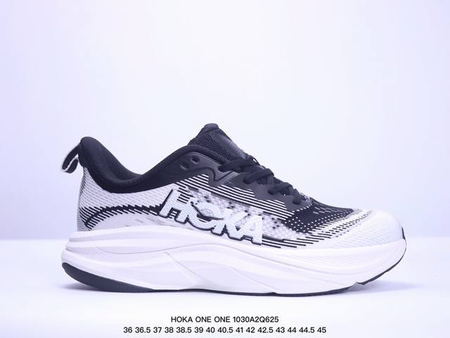 HOKA ONE ONE W BONDI 8 低帮跑步鞋 Bondi在本季向前迈出了大胆的一步，采用更柔软、更轻的泡沫和全新，的加长后跟几何形状进行了重新设计。