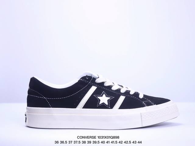 CONVERSE 匡威 男女鞋真标硫化工艺，双层围条夹布防开胶工艺，聚氨酯硅蓝PU中底焕新经典,匡威Converse Chuck One Star OXSued