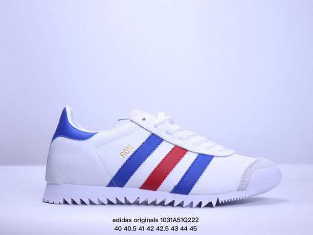 adidas originals Training Spzl 运动舒适耐磨低帮 生活休闲鞋男女同款黑白色