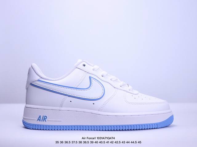 Air Force1 空军一号休闲运动板鞋 原装级别 原楦头原纸板 内置Sole全掌气垫 打造纯正空军版型 专注外贸渠道 原盒配件 原厂中底钢印、拉帮完美 货号