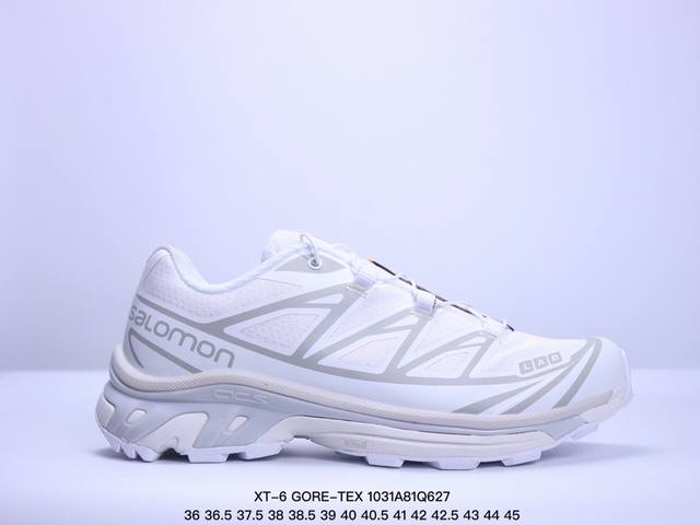 SALOMON萨洛蒙 XT-6 GORE-TEX 百搭舒适 低帮 户外功能鞋 XM1031Q627