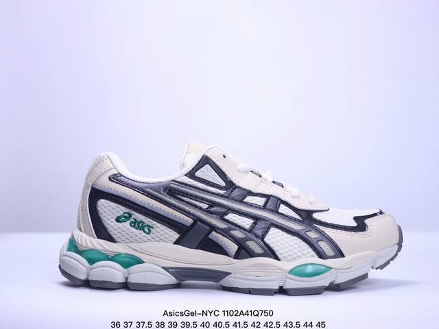 公司级 AsicsGel-NYC复古老爹鞋 单品 亚瑟士ASICSTIGER 新款休闲鞋 厚底街头运动休闲鞋，ASICS亚瑟士推出全新GEL-NYC，彰显纽约都