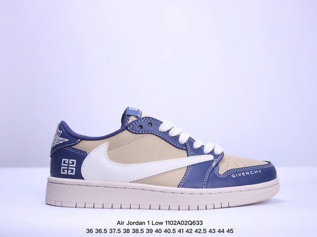 Air Jordan 1 Low AJ1乔1低帮斯图西联名同步官方配色 市场唯一独家头层皮打造 原鞋原档案开发 原厂皮料 原档冲孔鞋头 正确满胶鞋垫 四线拉帮