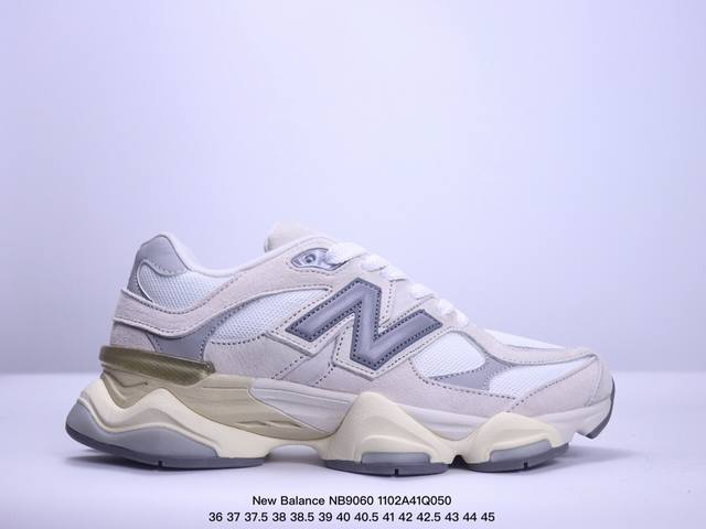 公司级Joe Freshgoods x New Balance NB9060 联名款 复古休闲运动慢跑鞋 鞋款灵感源自设计师本人对夏日的怀日回忆。鞋面大身由空间