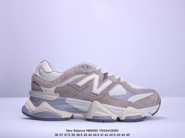 公司级Joe Freshgoods x New Balance NB9060 联名款 复古休闲运动慢跑鞋 鞋款灵感源自设计师本人对夏日的怀日回忆。鞋面大身由空间