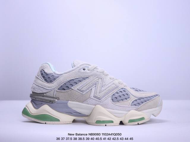 公司级Joe Freshgoods x New Balance NB9060 联名款 复古休闲运动慢跑鞋 鞋款灵感源自设计师本人对夏日的怀日回忆。鞋面大身由空间