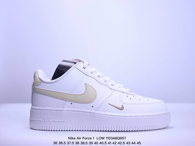 36-45真标半码 耐克 Nike Air Force 1 LOW 空军一号百搭休闲运动板鞋。 XM1103Q657