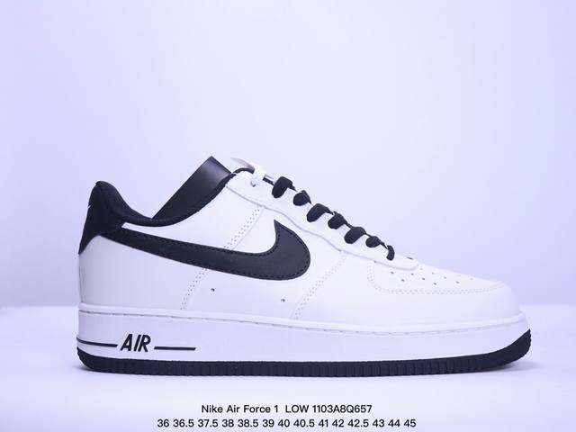 36-45真标半码 耐克 Nike Air Force 1 LOW 空军一号百搭休闲运动板鞋。 XM1103Q657