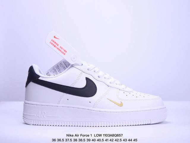 36-45真标半码 耐克 Nike Air Force 1 LOW 空军一号百搭休闲运动板鞋。 XM1103Q657