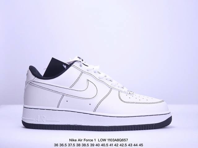 36-45真标半码 耐克 Nike Air Force 1 LOW 空军一号百搭休闲运动板鞋。 XM1103Q657