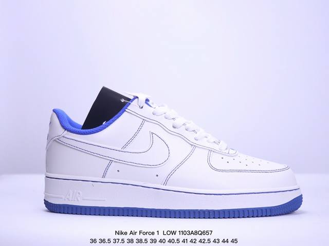 36-45真标半码 耐克 Nike Air Force 1 LOW 空军一号百搭休闲运动板鞋。 XM1103Q657