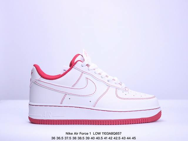 36-45真标半码 耐克 Nike Air Force 1 LOW 空军一号百搭休闲运动板鞋。 XM1103Q657