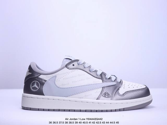 海外爆款限量发售！公司级 Travis Scott x Fragment Design x Jordan Air Jordan 1 Low OG SP “斯图西