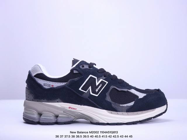 公司级新百伦New Balance M2002系列美产血统经典复古男女休闲鞋情侣百搭老爹鞋跑步鞋运动男鞋女鞋 货号:M2002RDJ 尺码:36 37 37.5