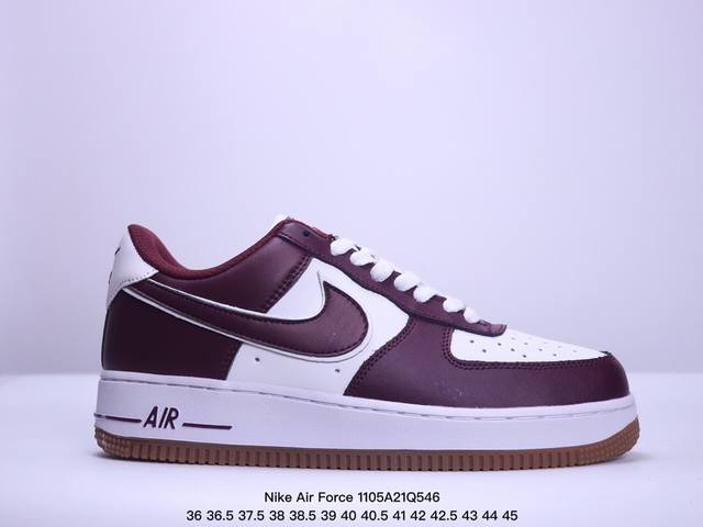 真标耐克Nike Air Force 1 Low 空军一号 低帮百搭休闲运动板鞋。柔软、弹性十足的缓震性能和出色的中底设计，横跨复古与现代的外型结合，造就出风靡